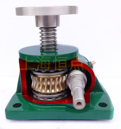 SWL絲杆升降機剖面圖－側面