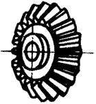 齒輪基本術語錐齒輪、準雙曲面齒輪及其齒輪副