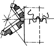 齒輪基本術語錐齒輪、準雙曲面齒輪及其齒輪副