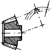 齒輪基本術語錐齒輪